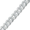 Thumbnail Image 0 of Made in Italy 300 Gauge Curb Chain Bracelet in Sterling Silver - 9"
