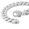 Thumbnail Image 1 of Made in Italy 300 Gauge Curb Chain Bracelet in Sterling Silver - 9"