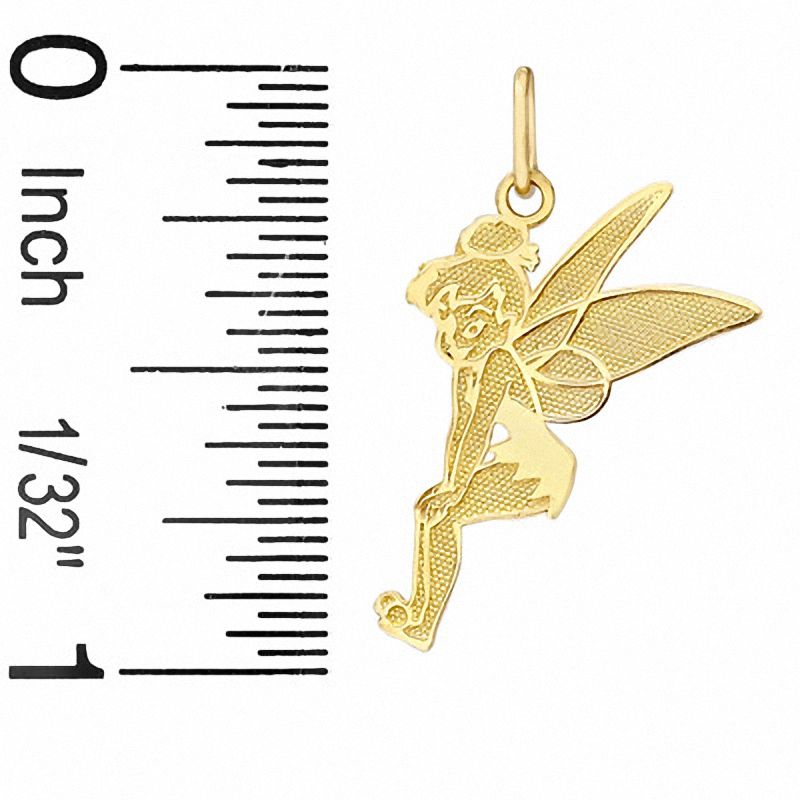 Child's Coy Tinkerbell Charm in 10K Gold