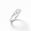 Thumbnail Image 1 of Cubic Zirconia Three Stone Ring in Sterling Silver