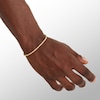 Thumbnail Image 3 of 10K Hollow Gold Rope Chain Bracelet - 7"