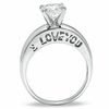 Thumbnail Image 1 of 7mm Cubic Zirconia Solitaire Engagement Ring in Sterling Silver - Size 7