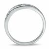 Thumbnail Image 1 of Cubic Zirconia LOVE Band in Sterling Silver