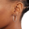 Thumbnail Image 2 of 30mm Hoop Earrings in Sterling Silver