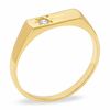 Thumbnail Image 1 of Child's Teddy Bear Ring in 10K Gold - Size 3