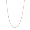 Thumbnail Image 0 of 020 Gauge Singapore Chain Necklace in 10K Solid Rose Gold - 20"