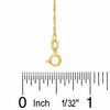 Thumbnail Image 1 of 017 Gauge Singapore Chain Necklace in 10K Gold - 16"