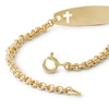 Thumbnail Image 1 of Child's 14K Gold Fill Cross ID Bracelet - 6.25"