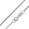 Thumbnail Image 0 of 060 Gauge Sparkling Foxtail Chain Necklace in 10K White Gold - 18"