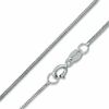 Thumbnail Image 0 of 060 Gauge Sparkling Foxtail Chain Necklace in 10K White Gold - 16"