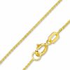 Thumbnail Image 0 of Child's 14K Gold 020 Gauge Diamond-Cut Round Wheat Chain Necklace - 13"