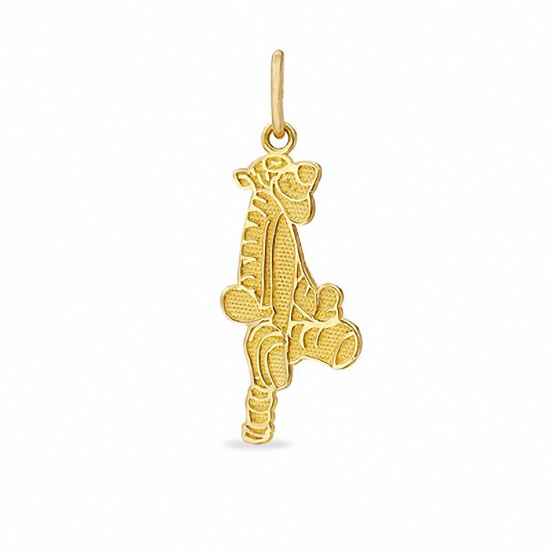 Child's Bouncing Tigger Charm in 10K Gold