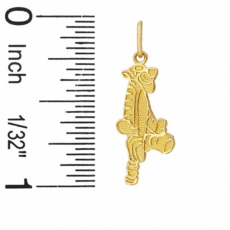 Child's Bouncing Tigger Charm in 10K Gold
