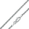 Thumbnail Image 0 of Made in Italy Child's 040 Gauge Rope Chain Necklace in Solid Sterling Silver - 15"