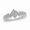 Thumbnail Image 0 of 1/7 CT. T.W. Diamond Fashion Ring in 10K White Gold - Size 7