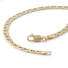 Thumbnail Image 1 of Made in Italy 100 Gauge Mariner Chain  Bracelet in 10K Hollow Gold - 8"