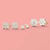 Thumbnail Image 1 of 1/10 CT. T.W. Diamond Composite Earrings in 10K Gold
