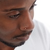 Thumbnail Image 3 of 14K Solid Gold CZ Multi-Colored Nose Stud Set - 24G