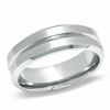 Thumbnail Image 0 of Stainless Steel Lined Wedding Band - Size 12