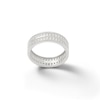 Thumbnail Image 0 of Cubic Zirconia Double Row Channel Band in Sterling Silver