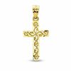 Thumbnail Image 0 of Small Open Filigree Cross Charm in 14K Solid Gold