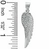 Thumbnail Image 1 of Angel Wing Charm in 10K White Gold