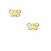 Thumbnail Image 0 of Child's Butterfly Stud Earrings in 10K Gold