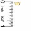Thumbnail Image 1 of Child's Butterfly Stud Earrings in 10K Gold