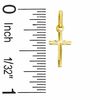 Thumbnail Image 1 of Made in Italy Diamond-Cut Cross Charm in 10K Gold