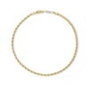 Thumbnail Image 1 of 2.3mm Rope Chain Anklet in 10K Gold Bonded Sterling Silver - 10"