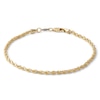 Thumbnail Image 0 of 021 Gauge Rope Chain Bracelet in 10K Gold Bonded Sterling Silver - 8"