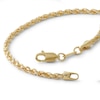 Thumbnail Image 1 of 021 Gauge Rope Chain Bracelet in 10K Gold Bonded Sterling Silver - 8"