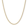 Thumbnail Image 0 of 016 Gauge Rope Chain Necklace in 10K Solid Gold Bonded Sterling Silver - 24"