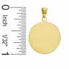 Thumbnail Image 1 of Engravable Circle Charm in 10K Gold