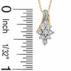 Thumbnail Image 1 of Diamond Accent Marquise Pendant in 10K Gold