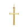 Thumbnail Image 0 of Polished Cross Charm in 14K Gold