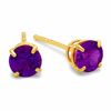Thumbnail Image 0 of 3mm Lab-Created Alexandrite Stud Earrings in 10K Gold