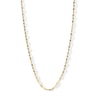 Thumbnail Image 0 of 040 Gauge Fashion Chain Necklace in 14K Solid Gold Bonded Sterling Silver - 18"