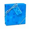Thumbnail Image 0 of Blue Polka Dot Gift Wrap Instant Large Square Box