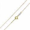 Thumbnail Image 0 of 040 Gauge Box Chain Necklace in 14K Gold Bonded Sterling Silver - 16"