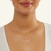 Thumbnail Image 2 of 040 Gauge Mariner Chain Necklace in 14K Solid Gold Bonded Sterling Silver - 18"