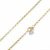 Thumbnail Image 0 of 050 Gauge Oval Rolo Chain Necklace in 14K Gold Bonded Sterling Silver - 18"