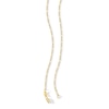Thumbnail Image 2 of 050 Gauge Figaro Chain Necklace in 14K Hollow Gold Bonded Sterling Silver - 18"