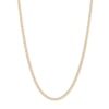 Thumbnail Image 0 of 050 Gauge Curb Chain Necklace in 14K Hollow Gold Bonded Sterling Silver - 18"