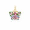 Thumbnail Image 0 of Multi-Color Crystal Butterfly Charm in 10K Gold