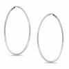 Thumbnail Image 0 of Tube Hollow Sterling Silver Continuous Hoops