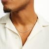 Thumbnail Image 1 of 3.2mm Figaro Chain Necklace in 14K Gold Bonded Semi-Solid Sterling Silver - 20"