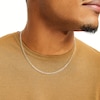 Thumbnail Image 1 of 080 Gauge Curb Chain Necklace in 14K Hollow Gold Bonded Sterling Silver - 20"
