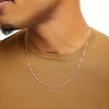 Thumbnail Image 1 of Made in Italy 090 Gauge Box Chain Necklace in Sterling Silver - 22"