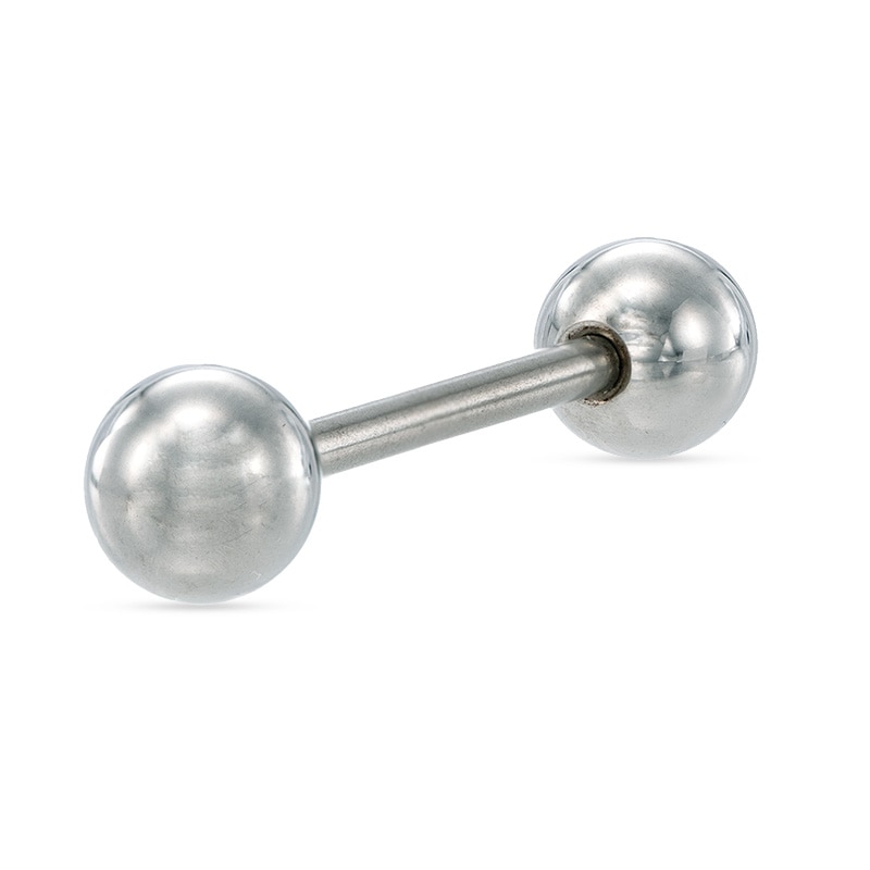 Solid Stainless Steel Barbell - 14G